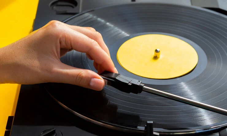 vinyl records