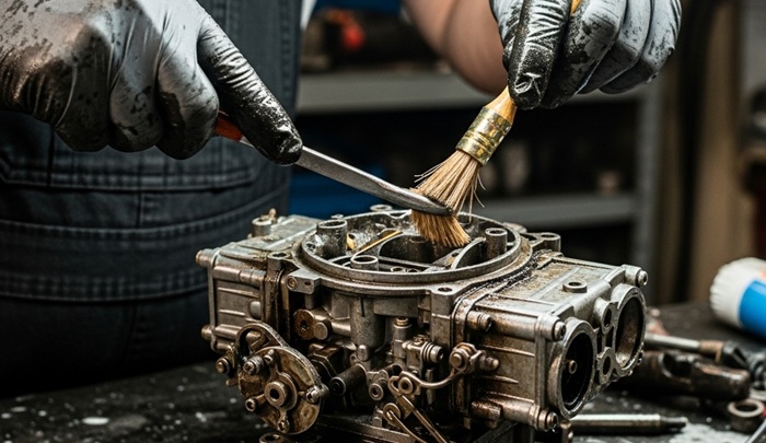 Ultrasonic cleaner for carburetors