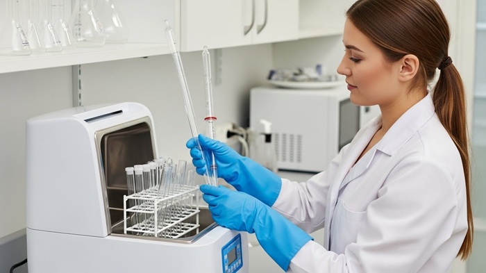 ultrasonic bath burette cleaner