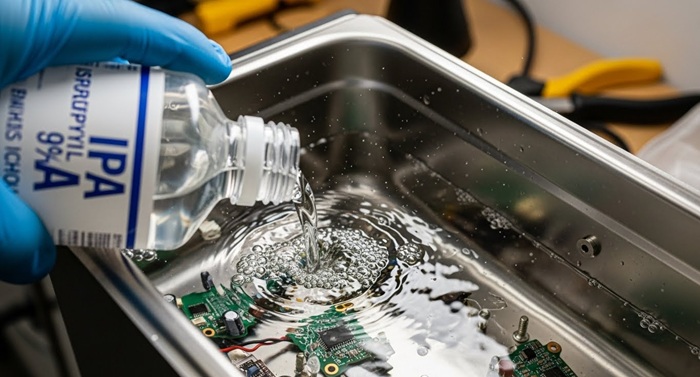 Is Putting IPA in Ultrasonic Bath safe