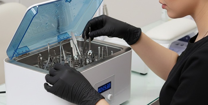 nail tool Ultrasonic cleaning machine